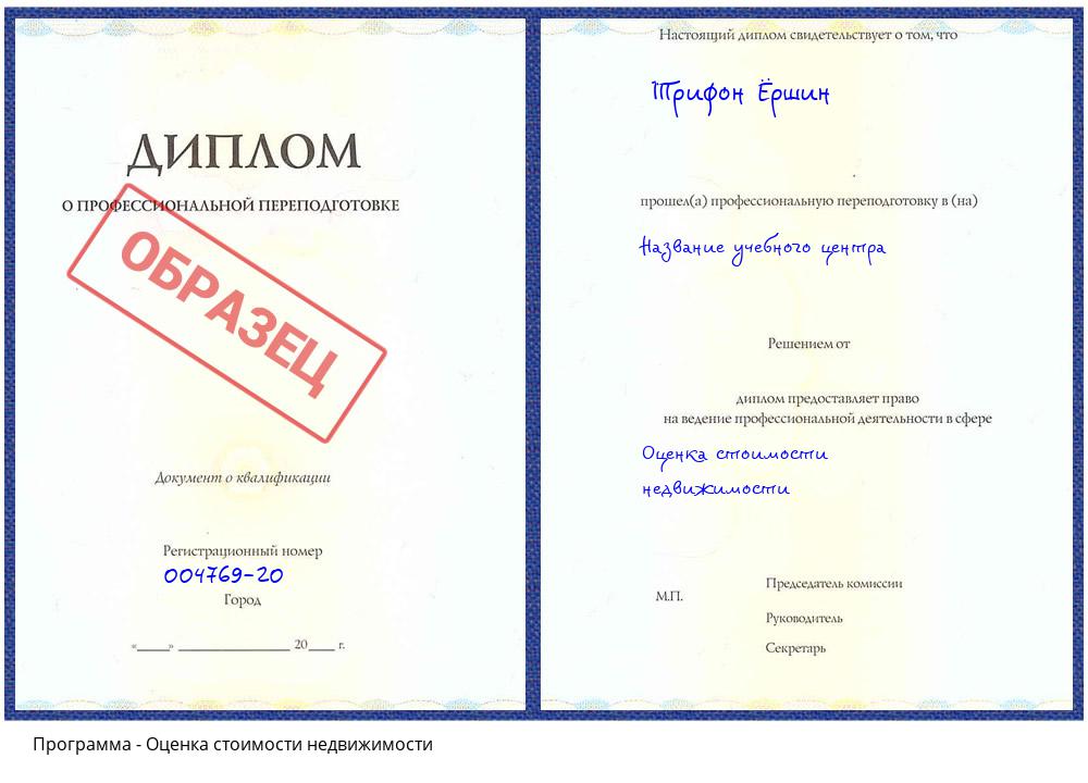 Оценка стоимости недвижимости Нарткала